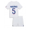 Baby Fußballbekleidung Paris Saint-Germain Marquinhos #5 3rd Trikot 2022-23 Kurzarm (+ kurze hosen)
